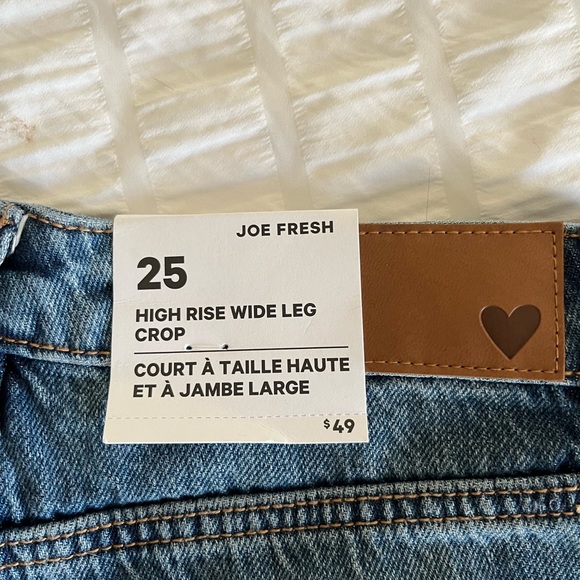 JF/Jillian Harris wide leg crop jeans BNWT - Picture 3 of 4